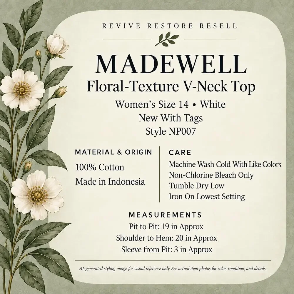 Madewell darted neck